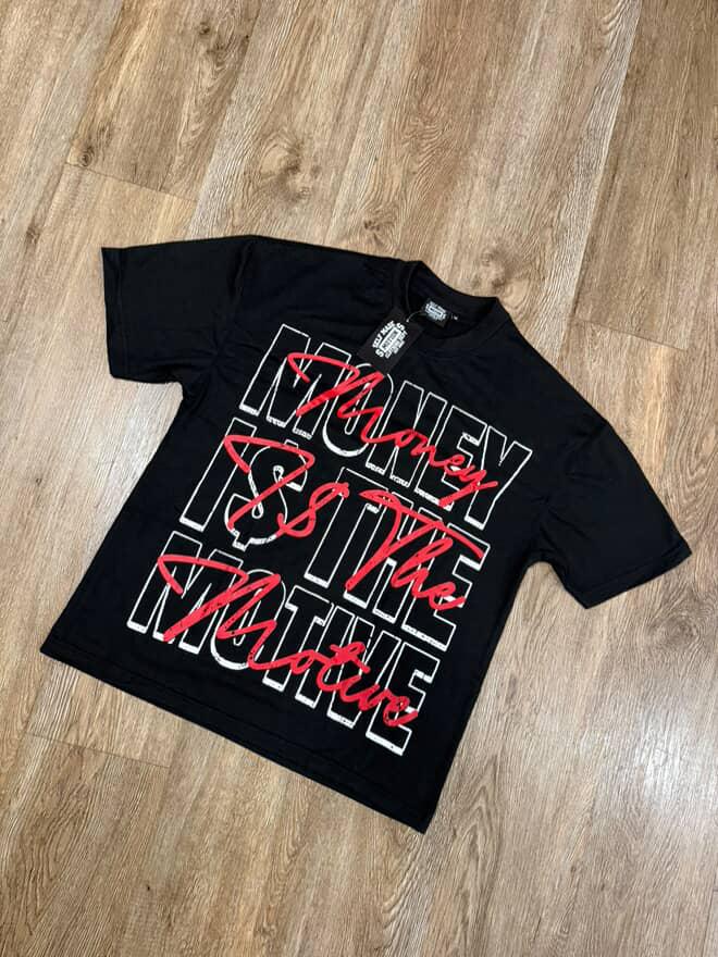 Black 'Money Is The Motive' Tee