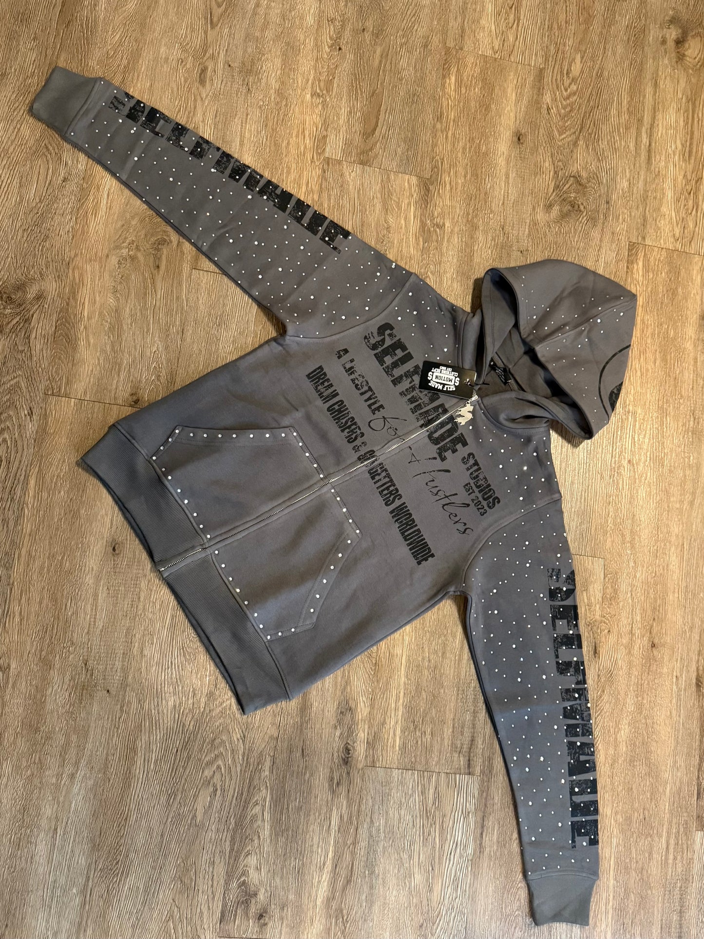 A Lifestyle For Hustlers Zip-Up