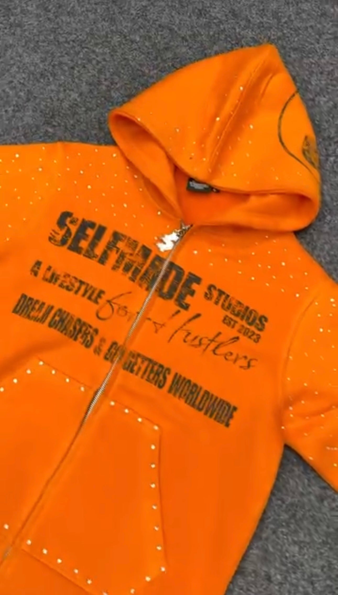 A Lifestyle For Hustlers Zip-Up