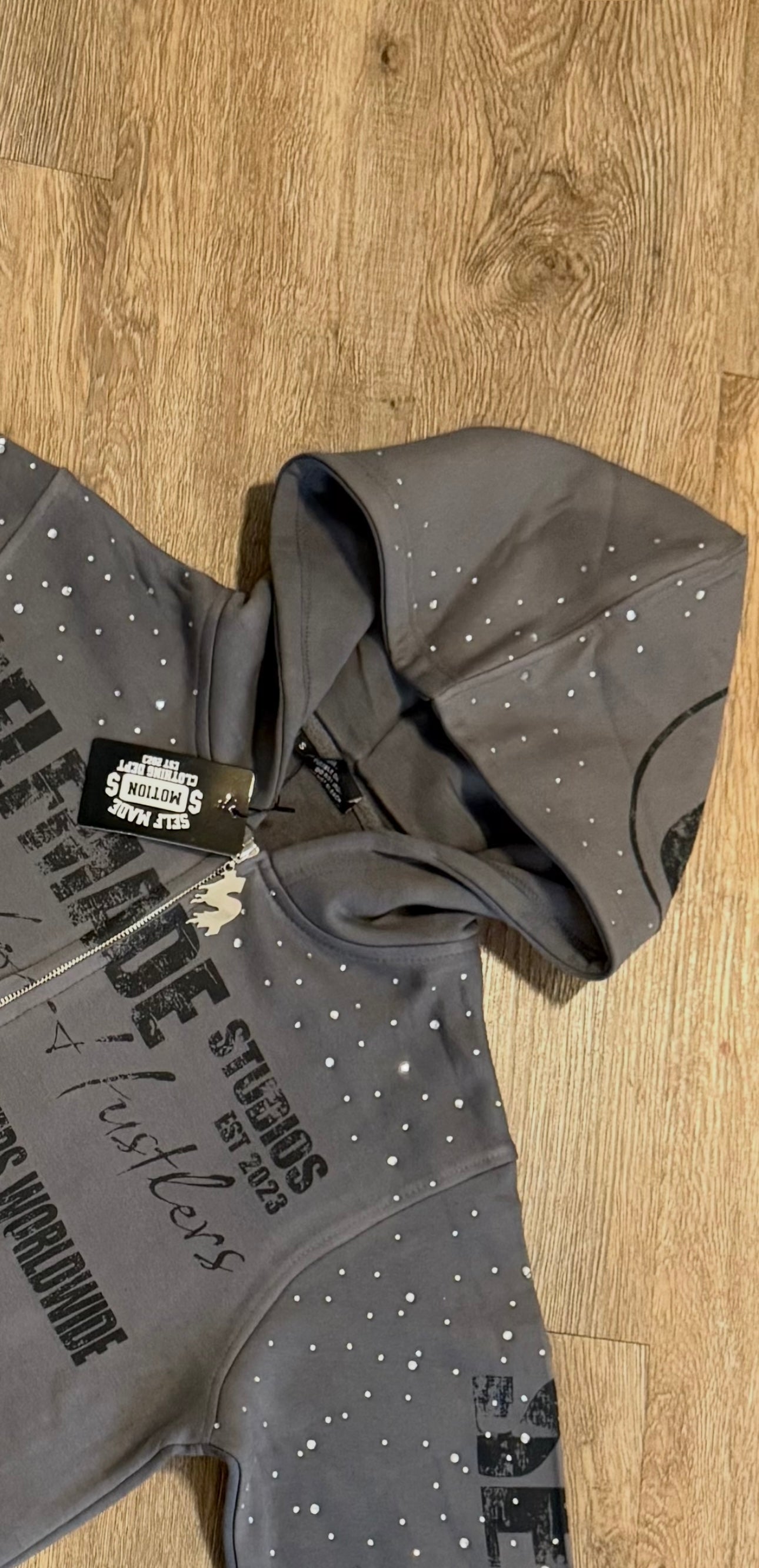 A Lifestyle For Hustlers Zip-Up